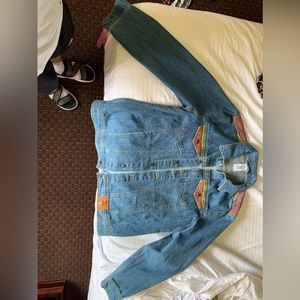 Disney Hercules 25th Male/Female Denim Jean jacket size large New with tags